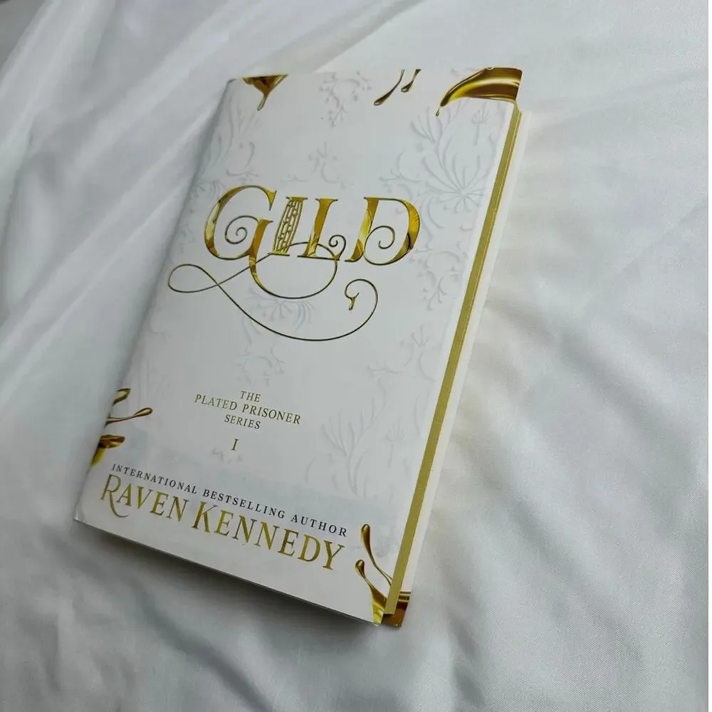 Gild Raven Kennedy Deluxe Signed Sprayed Edges Hardcover Plated Prisoner SE